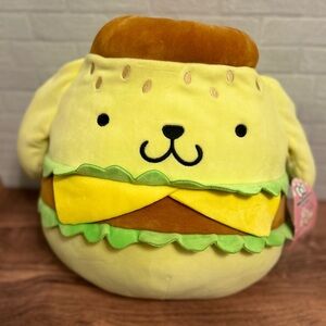 NEW Squishmallow 12" Plush Toy Hello Kitty Burger Pom Pom Purin